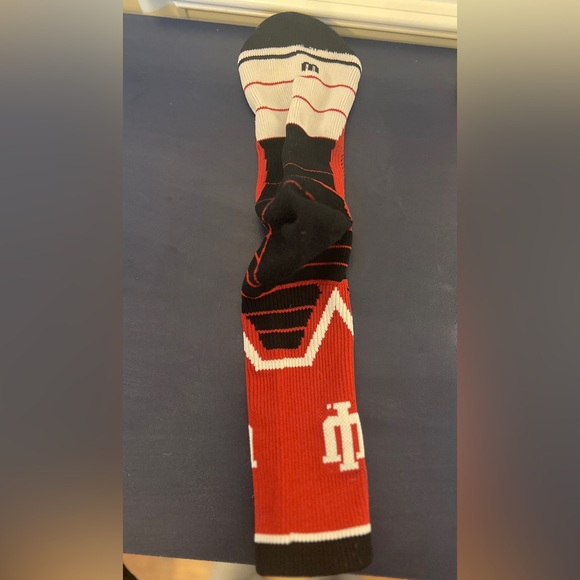 🚫SOLD TCK IU Indiana Hoosier Calf Length Socks - Picture 4 of 6